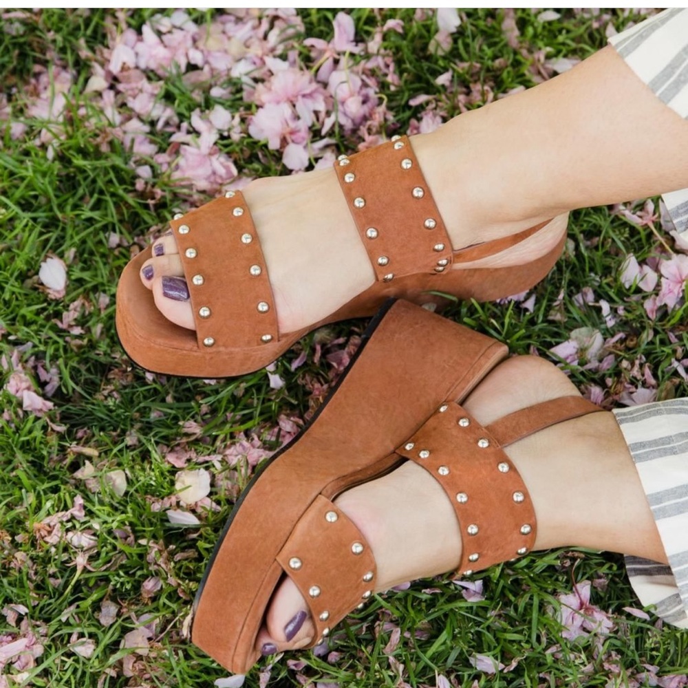 Rebecca minkoff ilea kid suede sandals size 36.5 NWT
